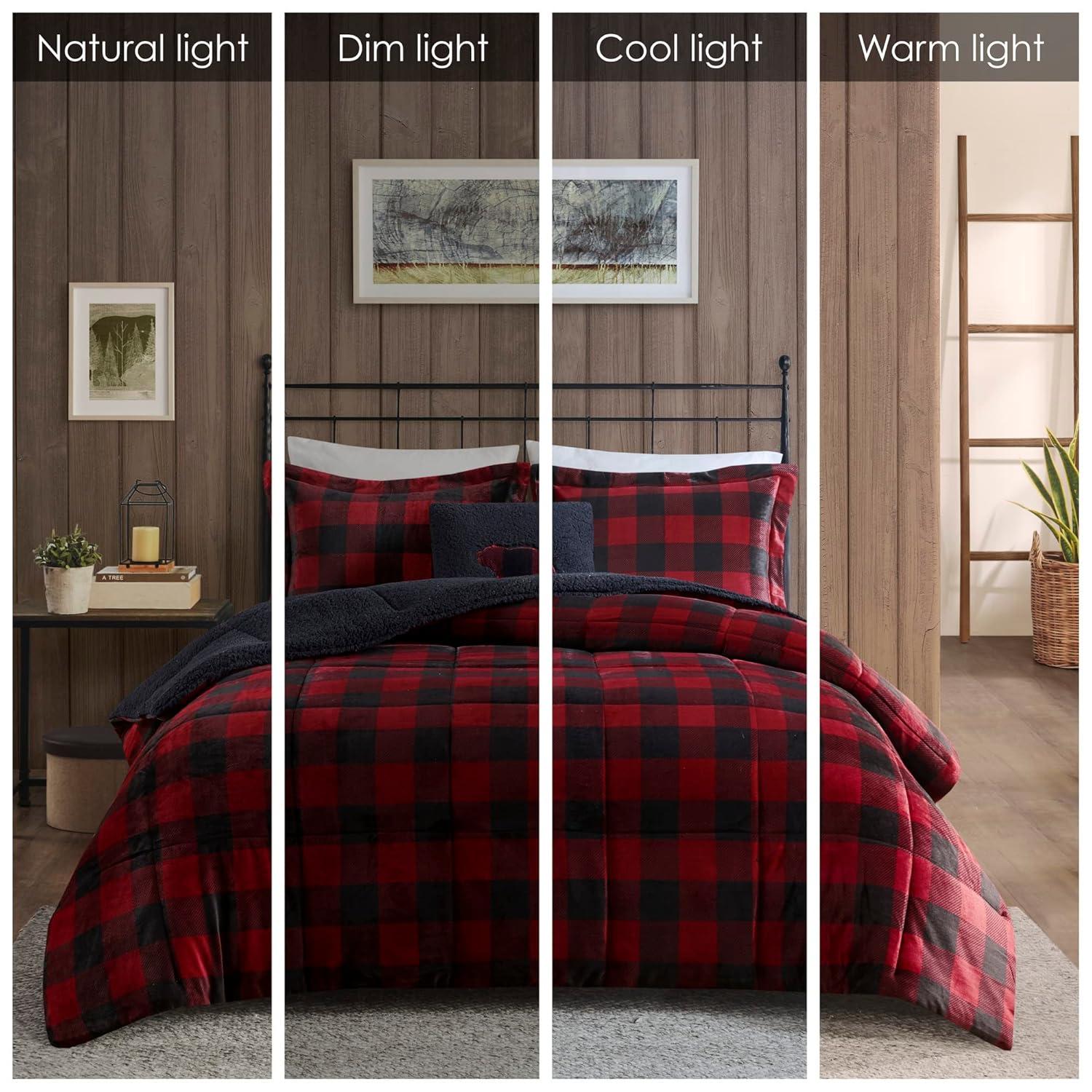 Woolrich Woolrich Alton Plush to Sherpa Down Alternative Comforter Set