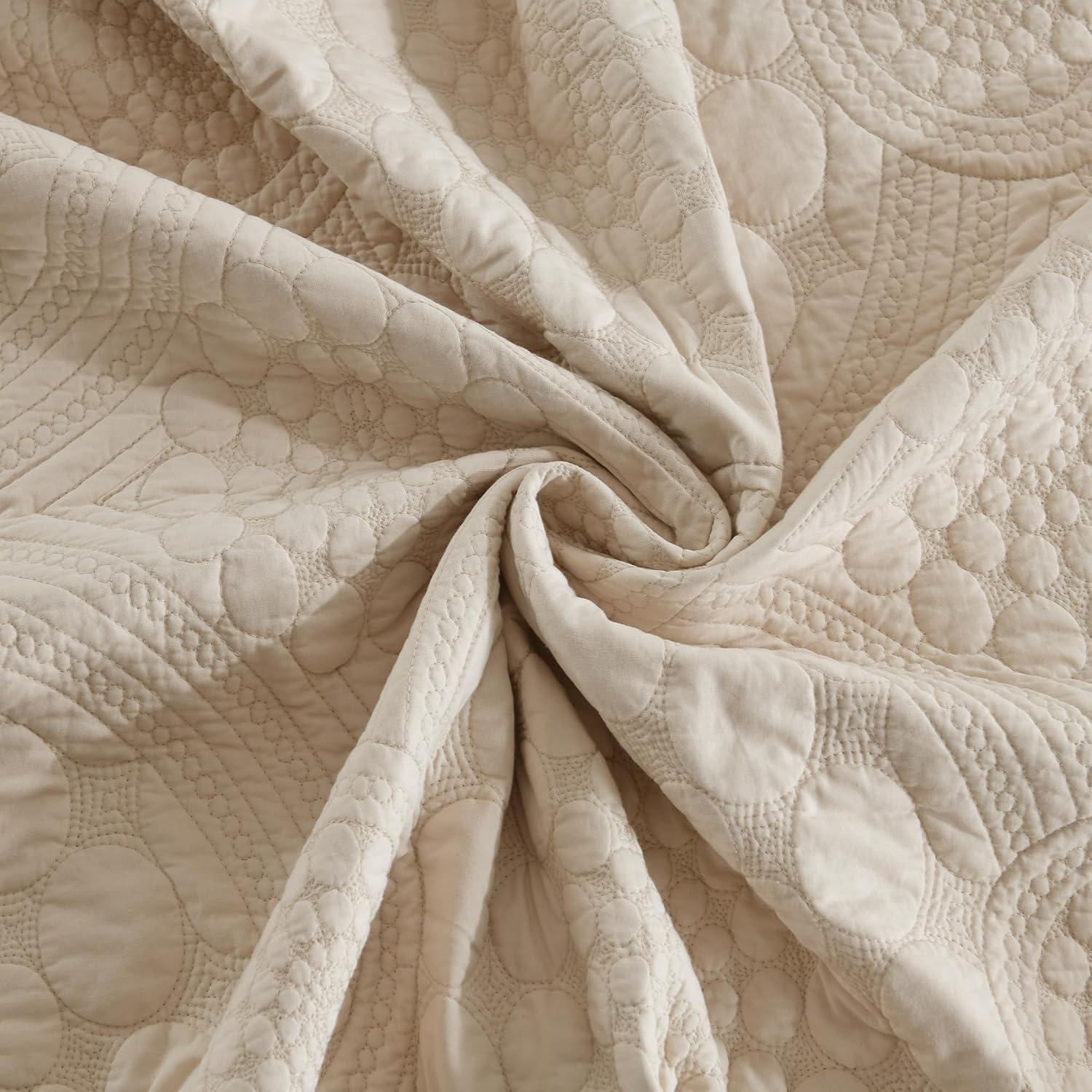 Tfshasta Cotton Twill Patchwork Quilt Set