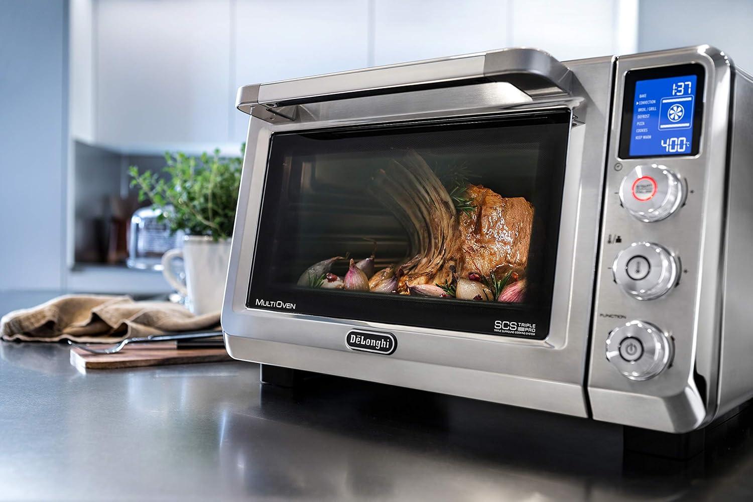 Stainless Steel Digital Convection Oven with LCD Display