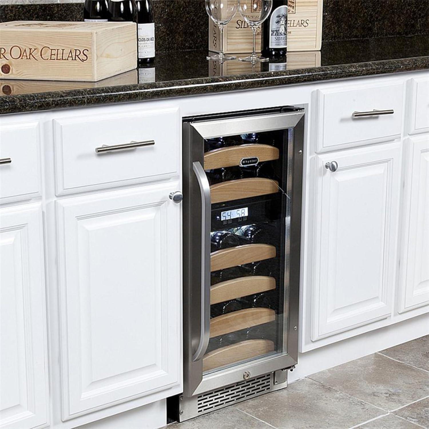 Whynter Whynter 15'' width 28 Bottle Dual Zone Built-In Wine Refrigerator