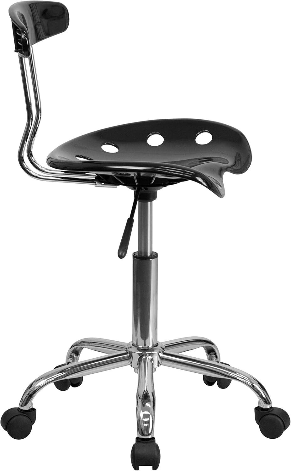 Flash Furniture Bonavant Adjustable Swivel Chair for Desk and Office with Tractor Seat