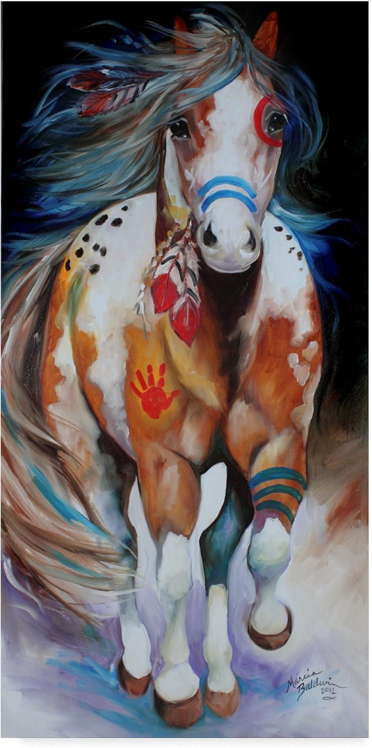 Marcia Baldwin " Brave The Indian War Horse " by Marcia Baldwin