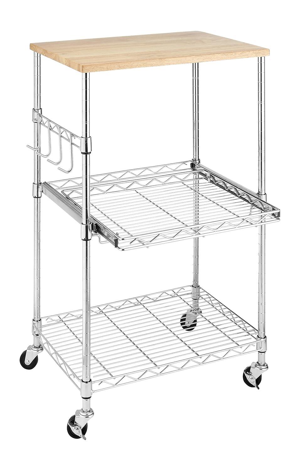 Whitmor, Inc Deluxe Kitchen Cart