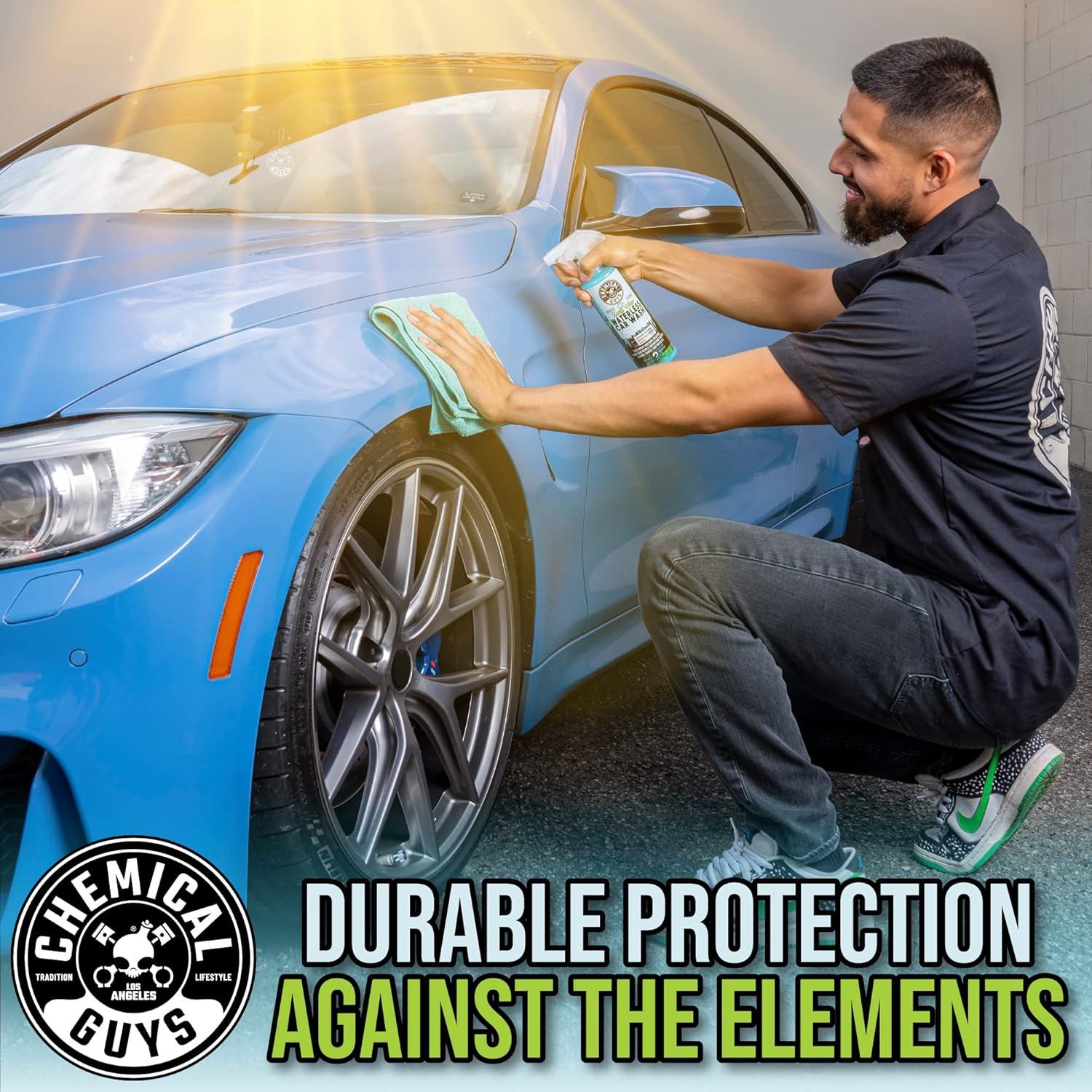 Chemical Guys Swift Wipe Waterless Car Wash: Liquid Car Cleaner, Automotive Cleaning Kit, Unscented Car Wipes