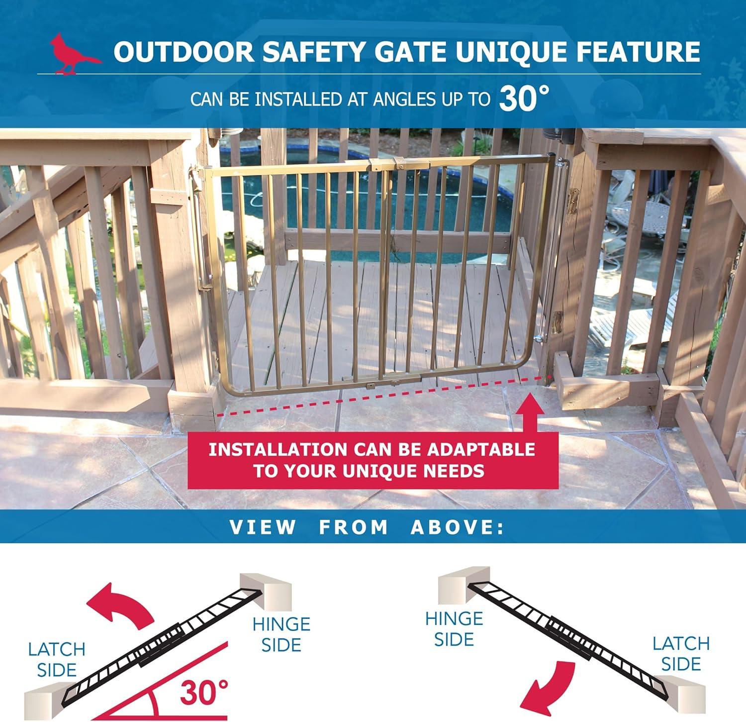 Cardinal Gates Outdoor Safety Gate