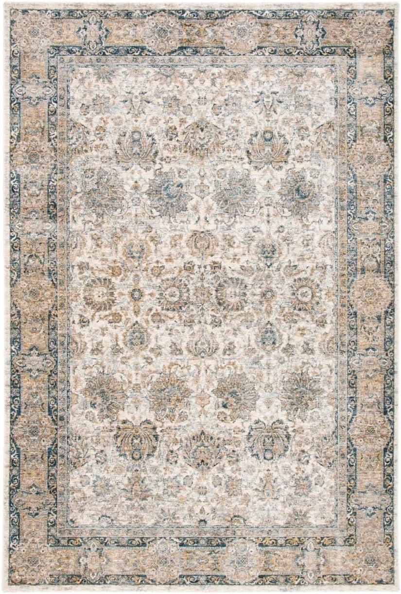 Valencia 570 Area Rug In Ivory / Blue