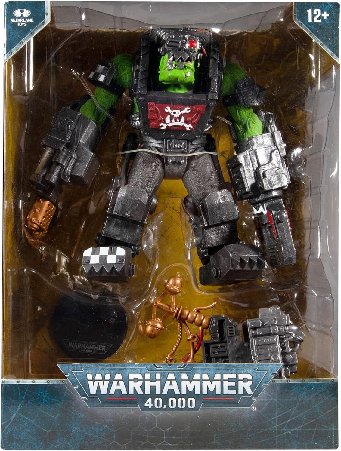 McFarlane Toys Warhammer 40k Ork Big Mek Megafig - 7 in Scale Collectible Action Figure