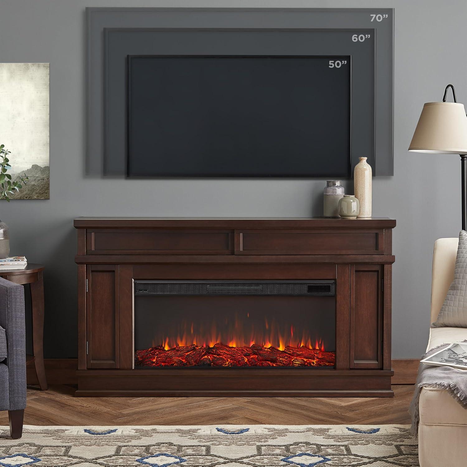 Torrey 60" Landscape Electric Fireplace by Real Flame