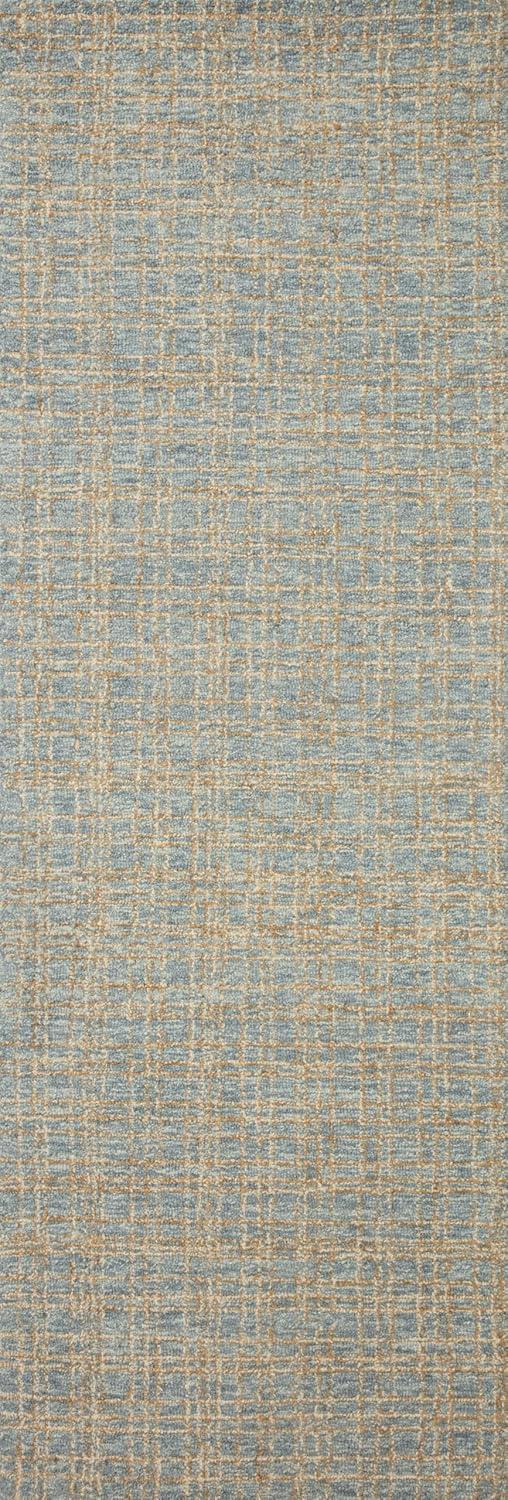 Polly I Hand-Tufted Wool Rug by Chris Loves Julia x Loloi - Blue and Sand / 2' x 5'