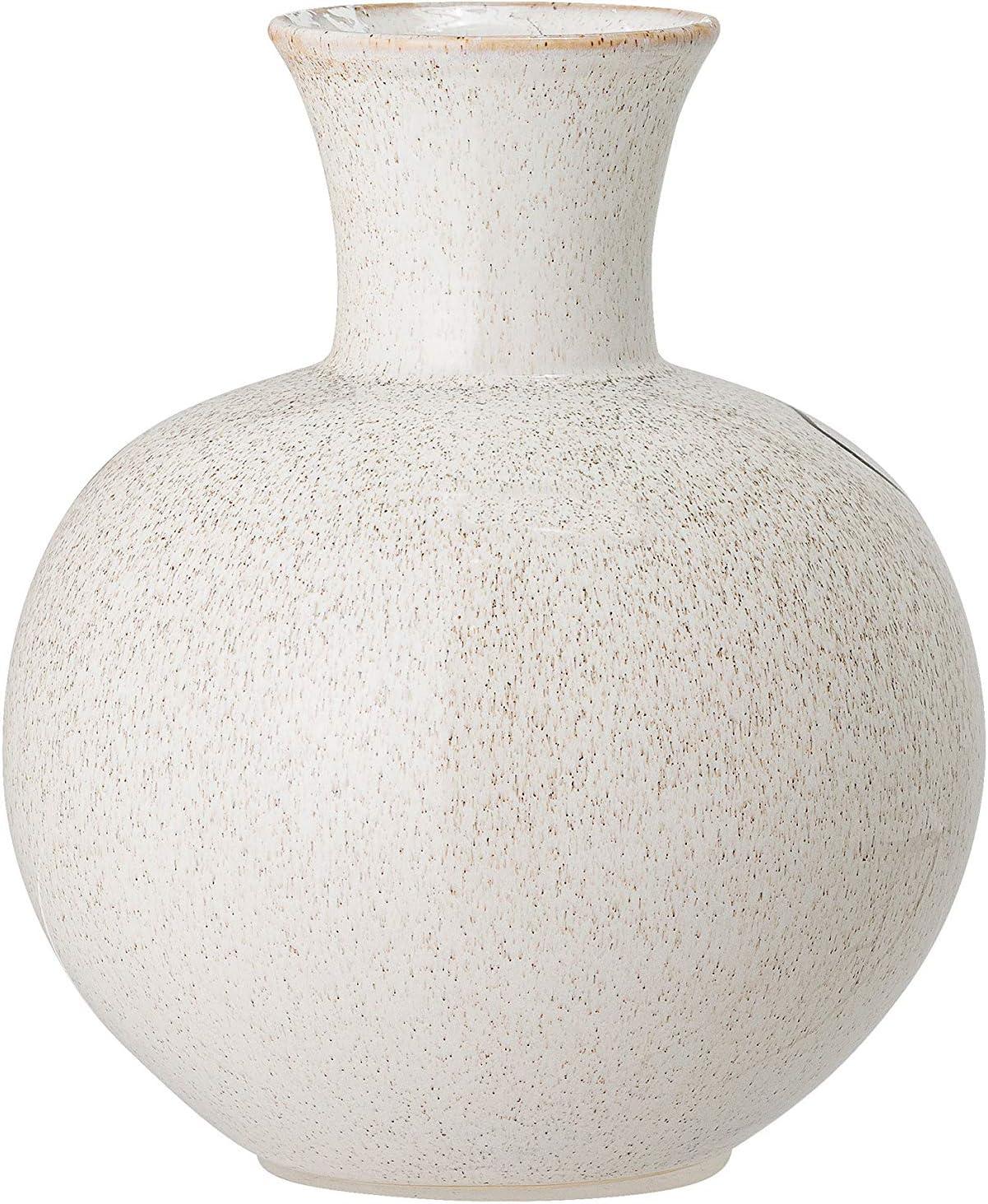 Bloomingville Multi Color Hand-Painted w/ Face Stoneware Vase