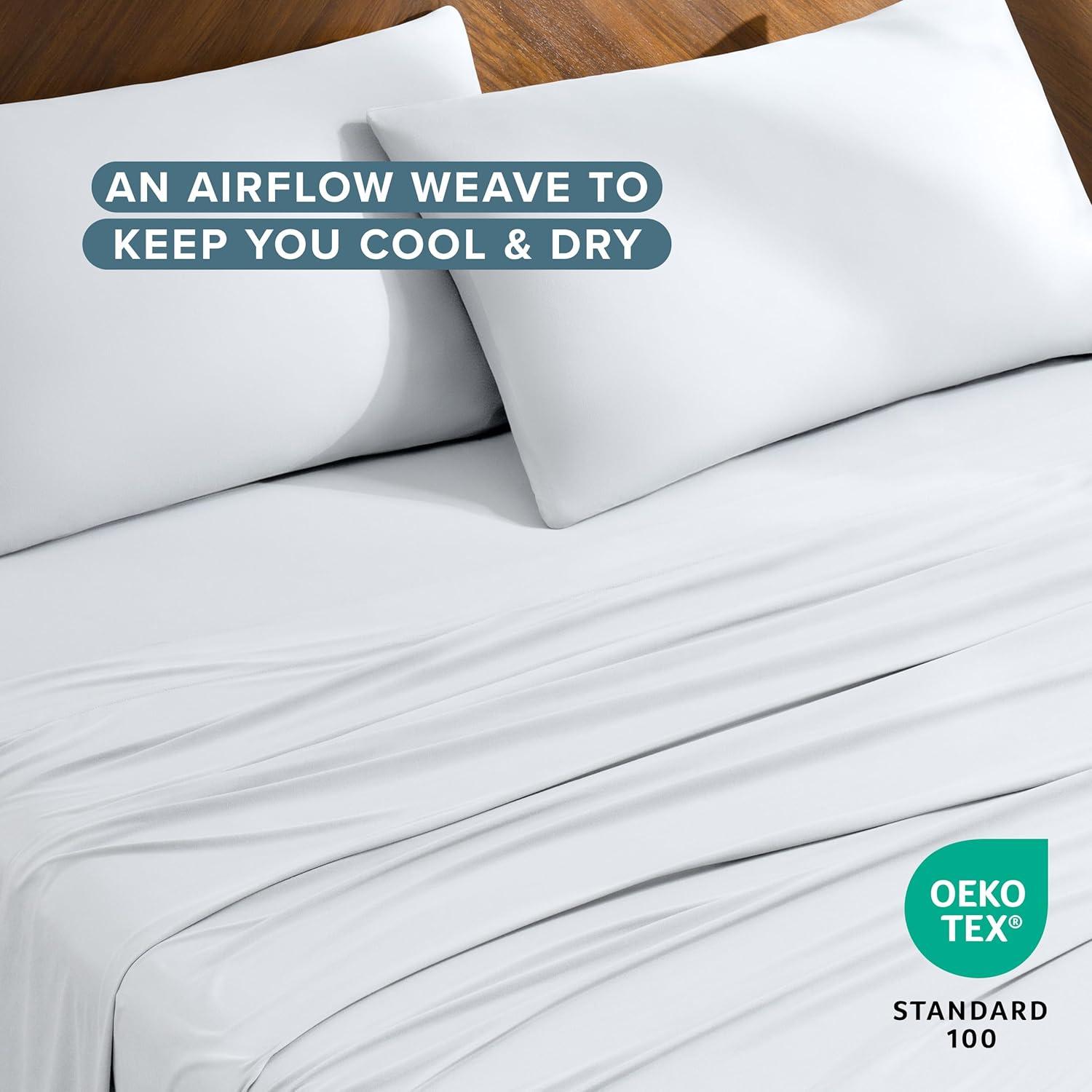 Bare Home Microfiber Stretch Sheet Set