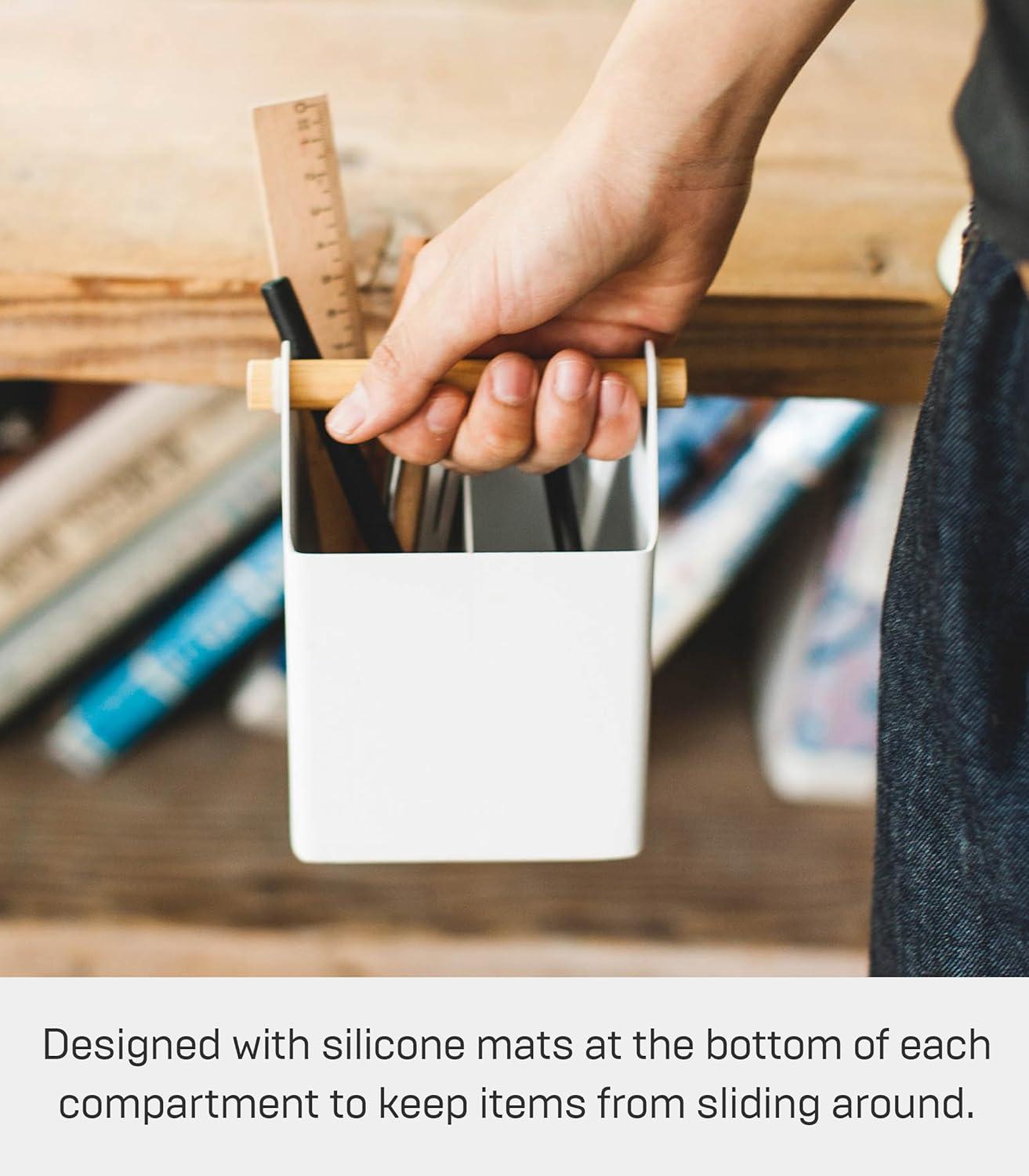 Tosca Yamazaki Home Pen Stand Organizer, Stationary Holder For Office & School Supplies