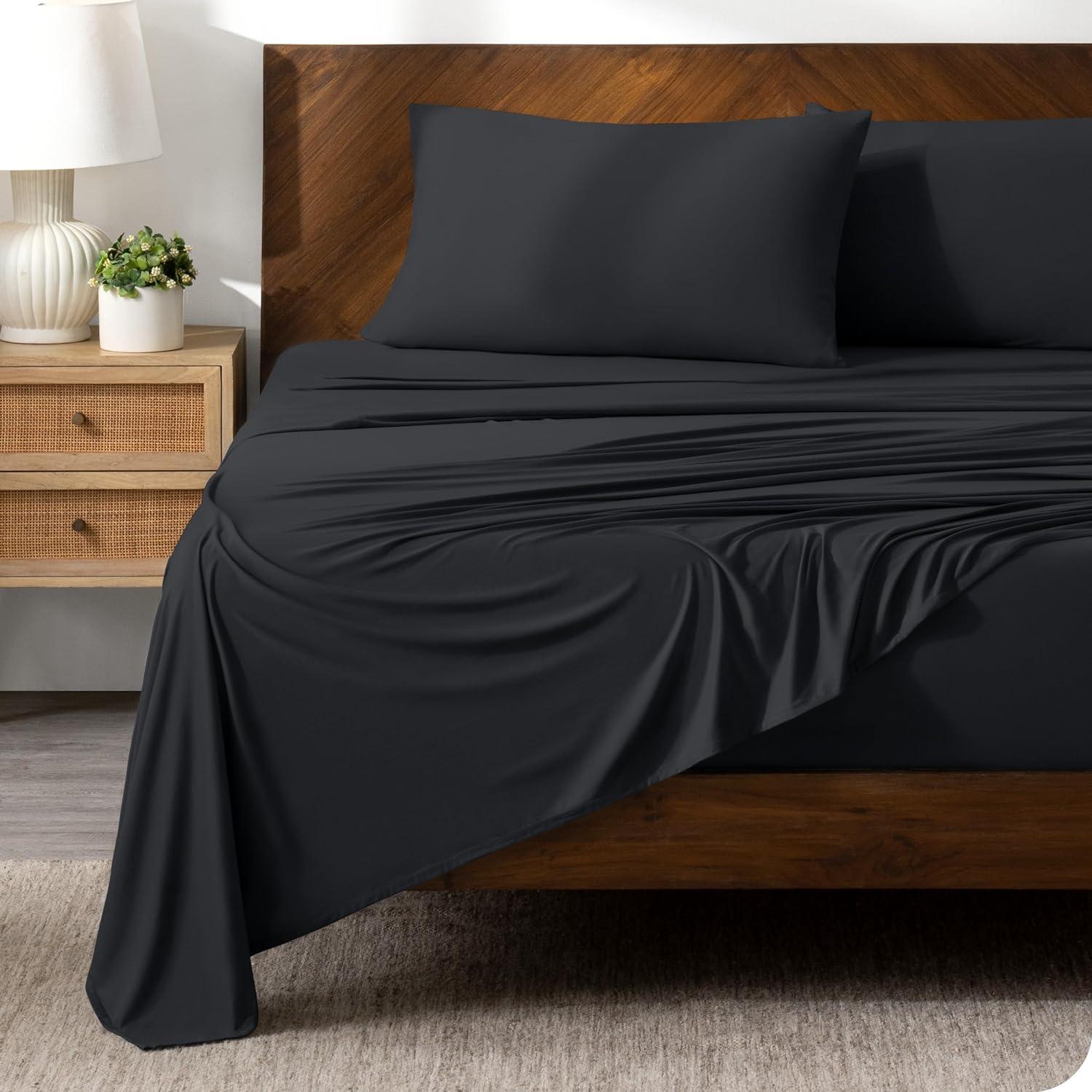 Bare Home Microfiber Stretch Sheet Set