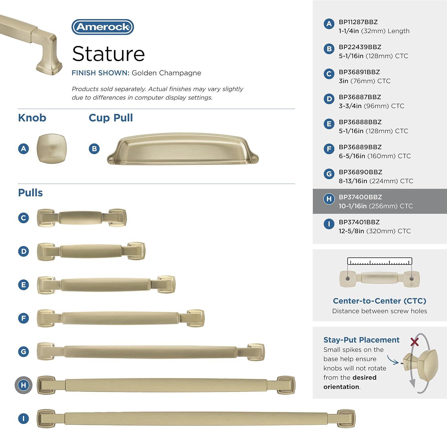 Amerock Stature Cabinet or Drawer Pull