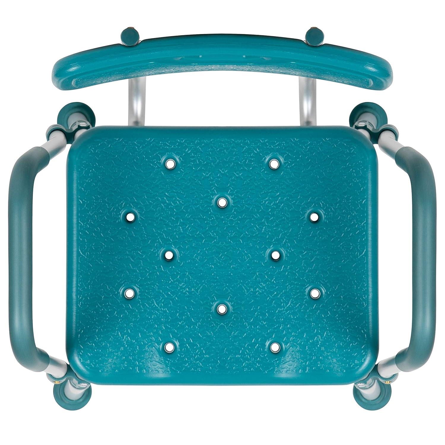 Jane Aluminum Height Adjustable Bath and Shower Chair