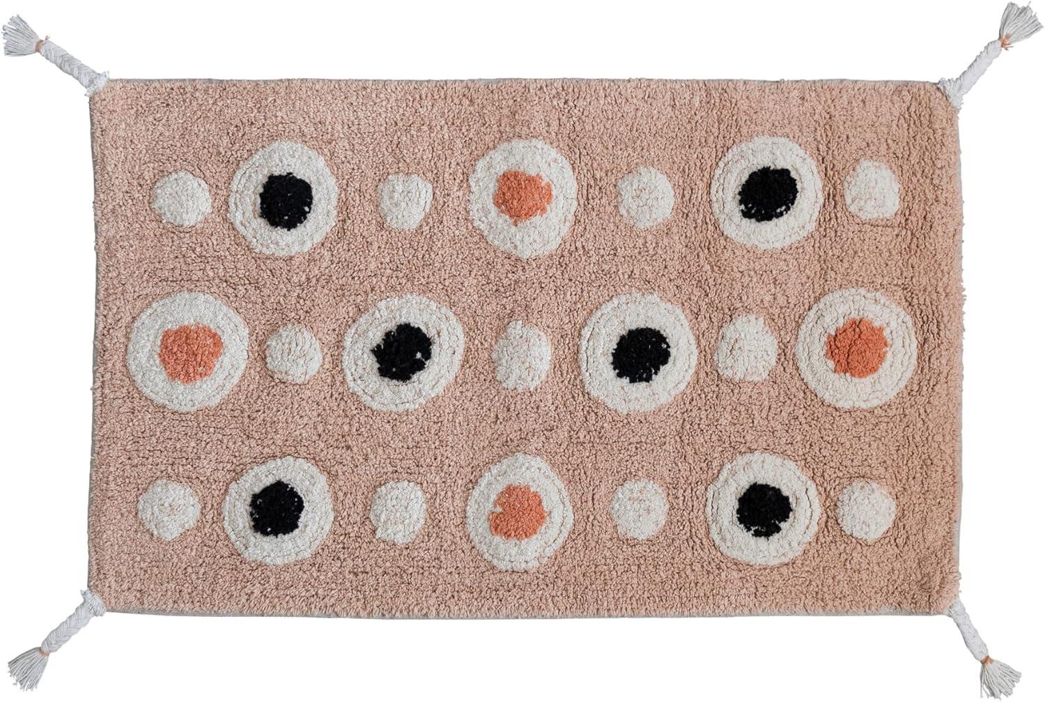 Creative Co-Op Cotton Bath Mat