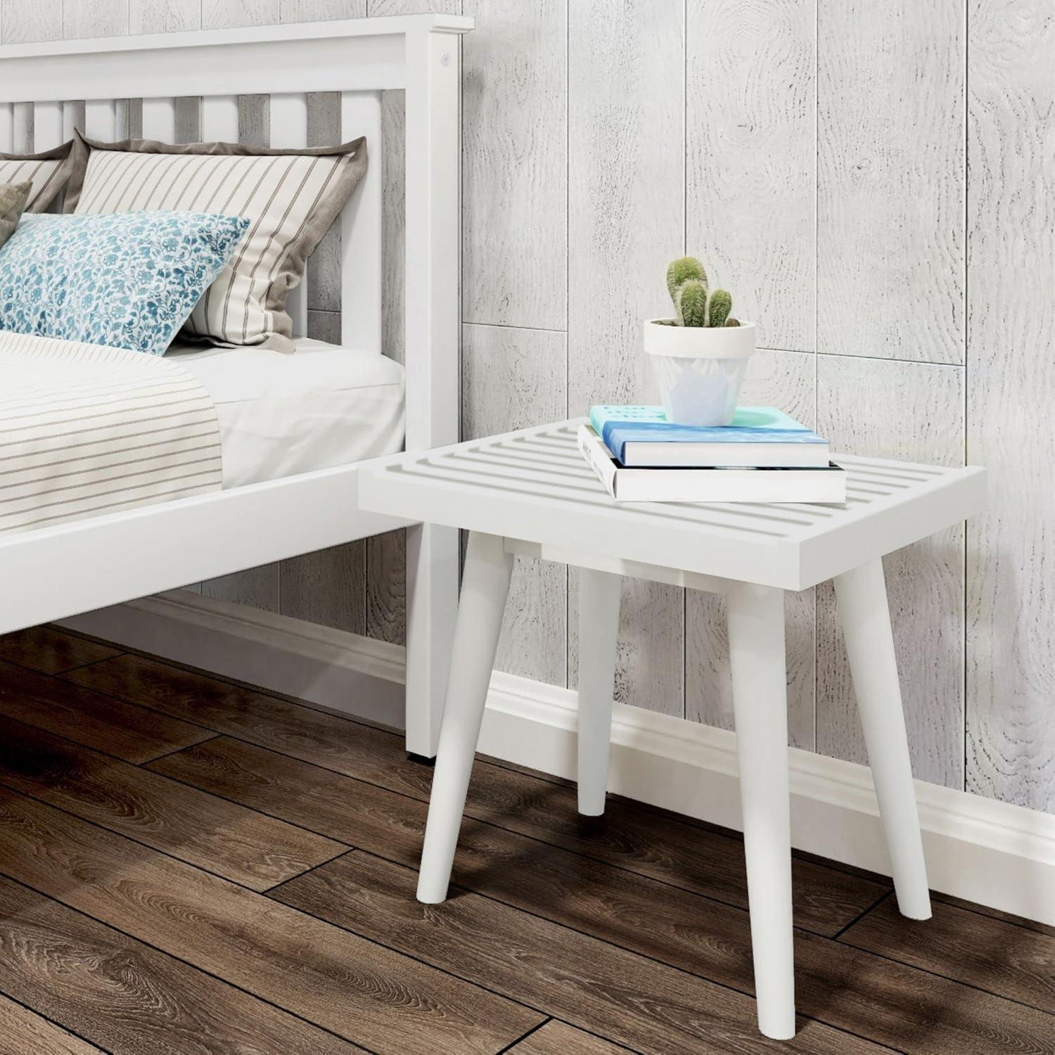 Plank+Beam Entryway Bench, Solid Wood End of Bed Bench for Bedroom, Hallway, Porch, 56.25”