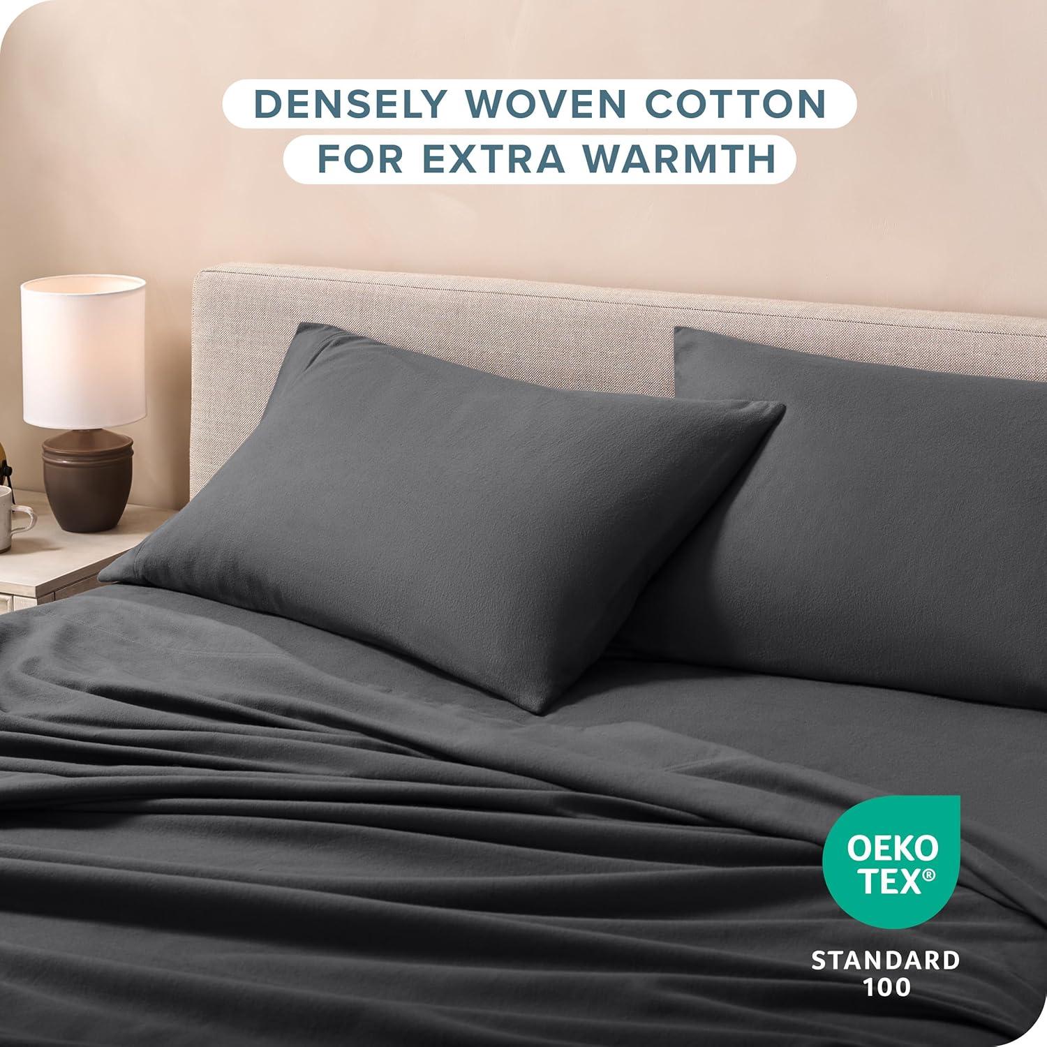 100% Cotton Flannel Pillowcase (Set of 2)