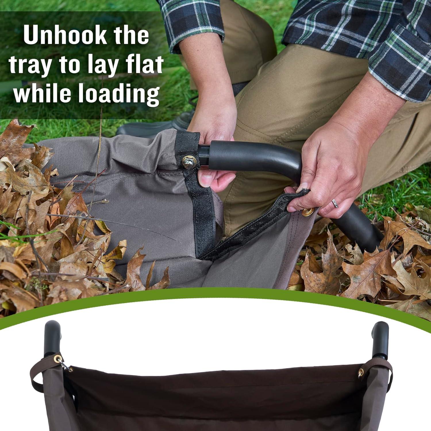 5 cu. ft. Foldable Garden Cart Wheelbarrow - Ames