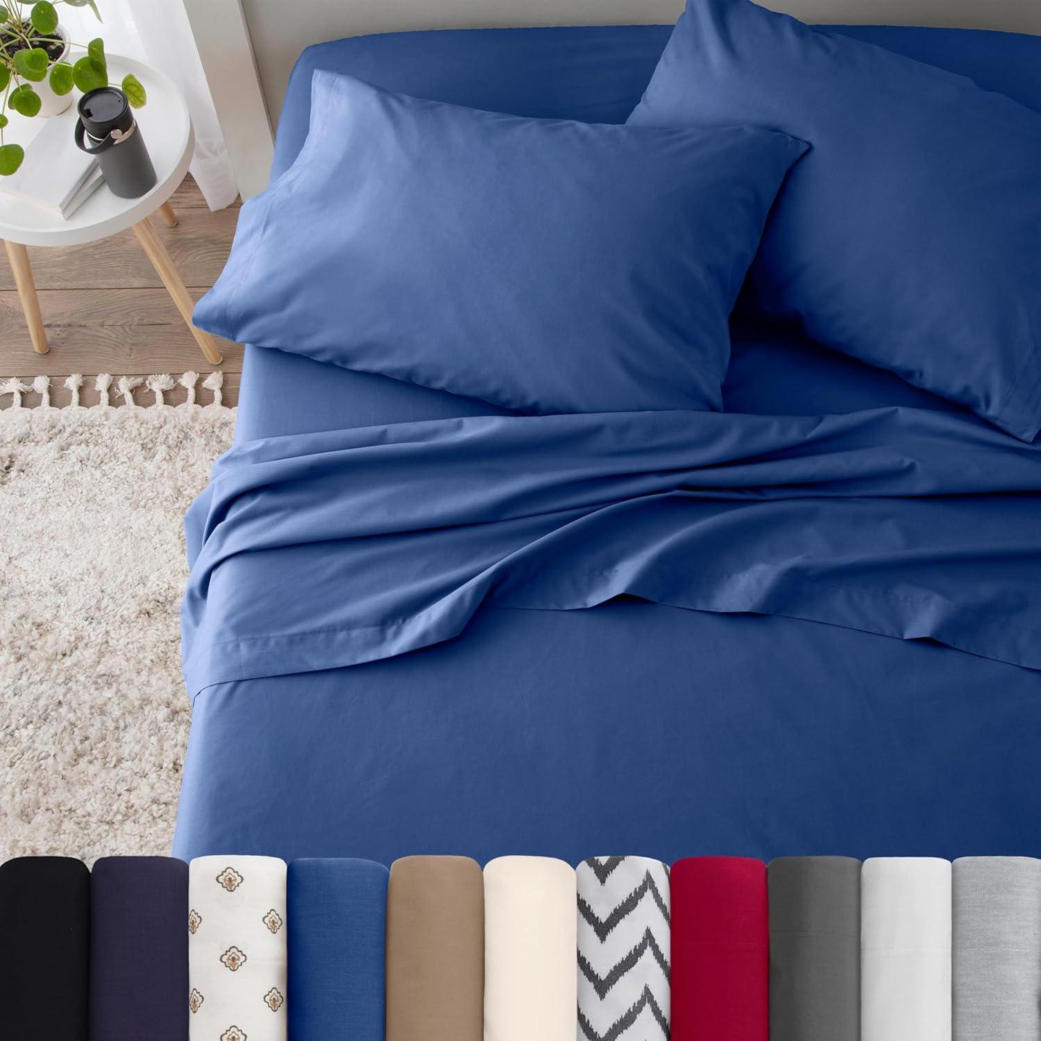 Cotton Blend Percale Sheet Set