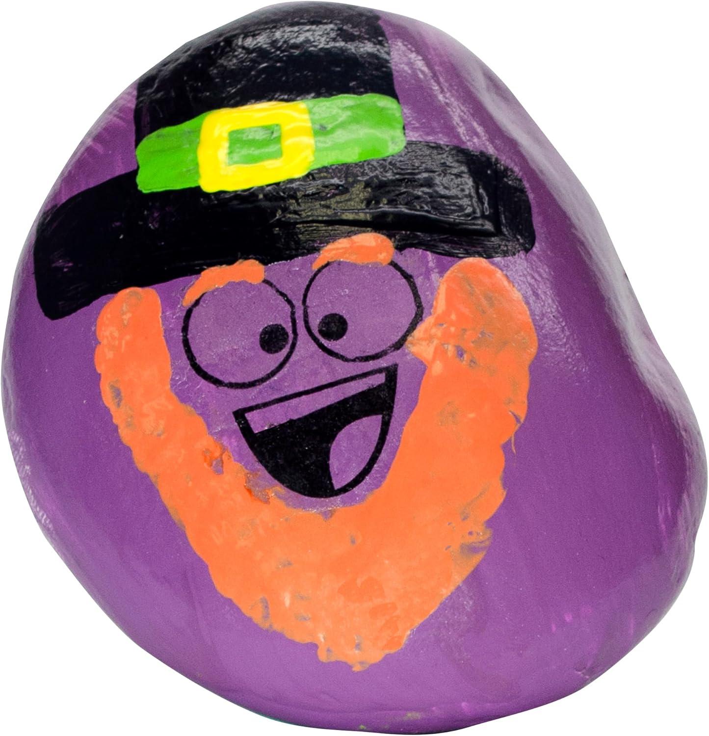 Hide & Seek Rock Painting Kit - Creativity for Kids: Paints, Stickers, Rocks, Brush, Craft Activity for Ages 6+