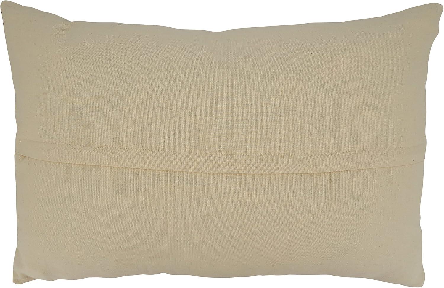 Saro Coralee Collection Striped Cotton Pillow Cover