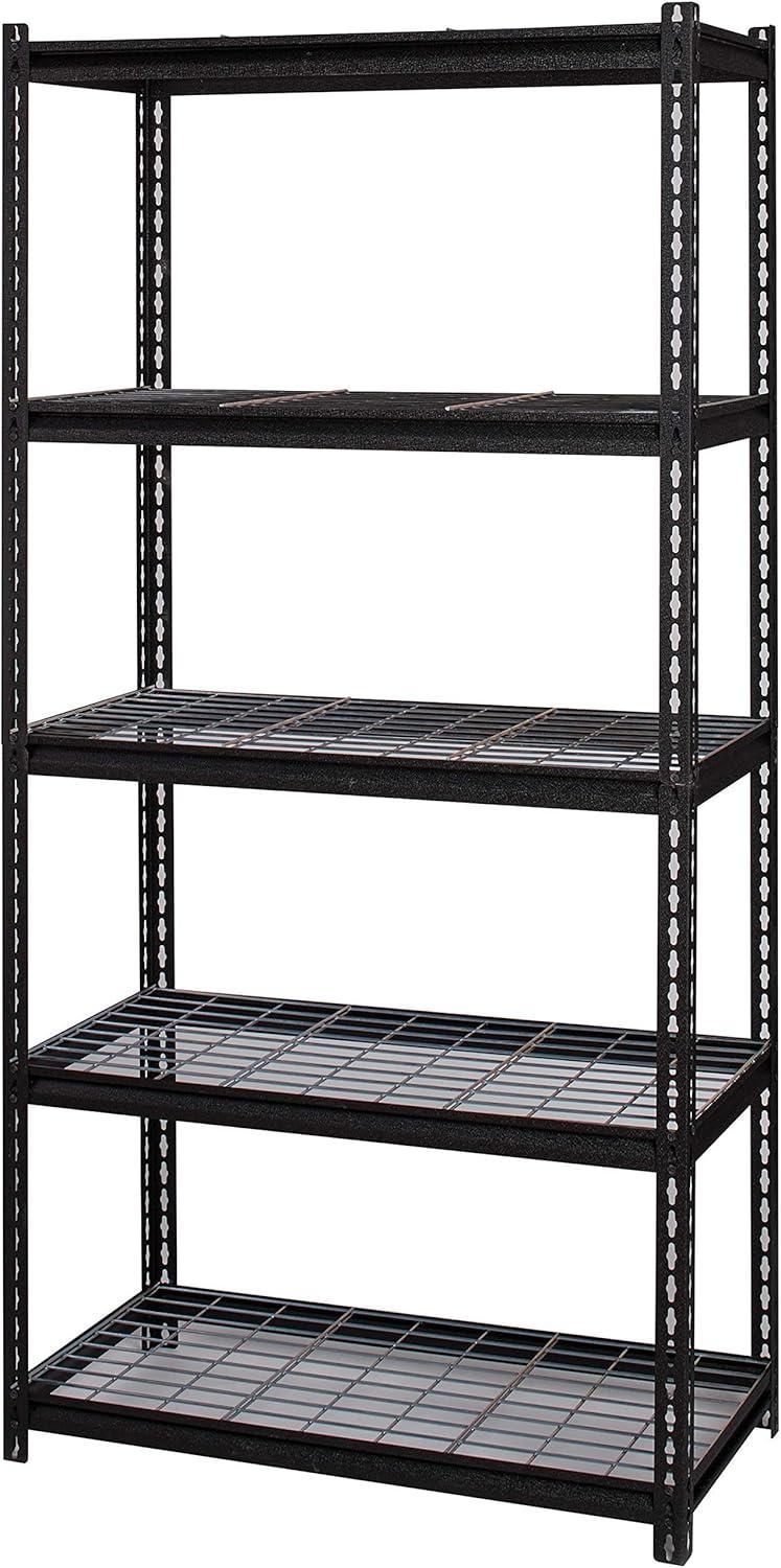 Steel Height -Adjustable Shelving Unit