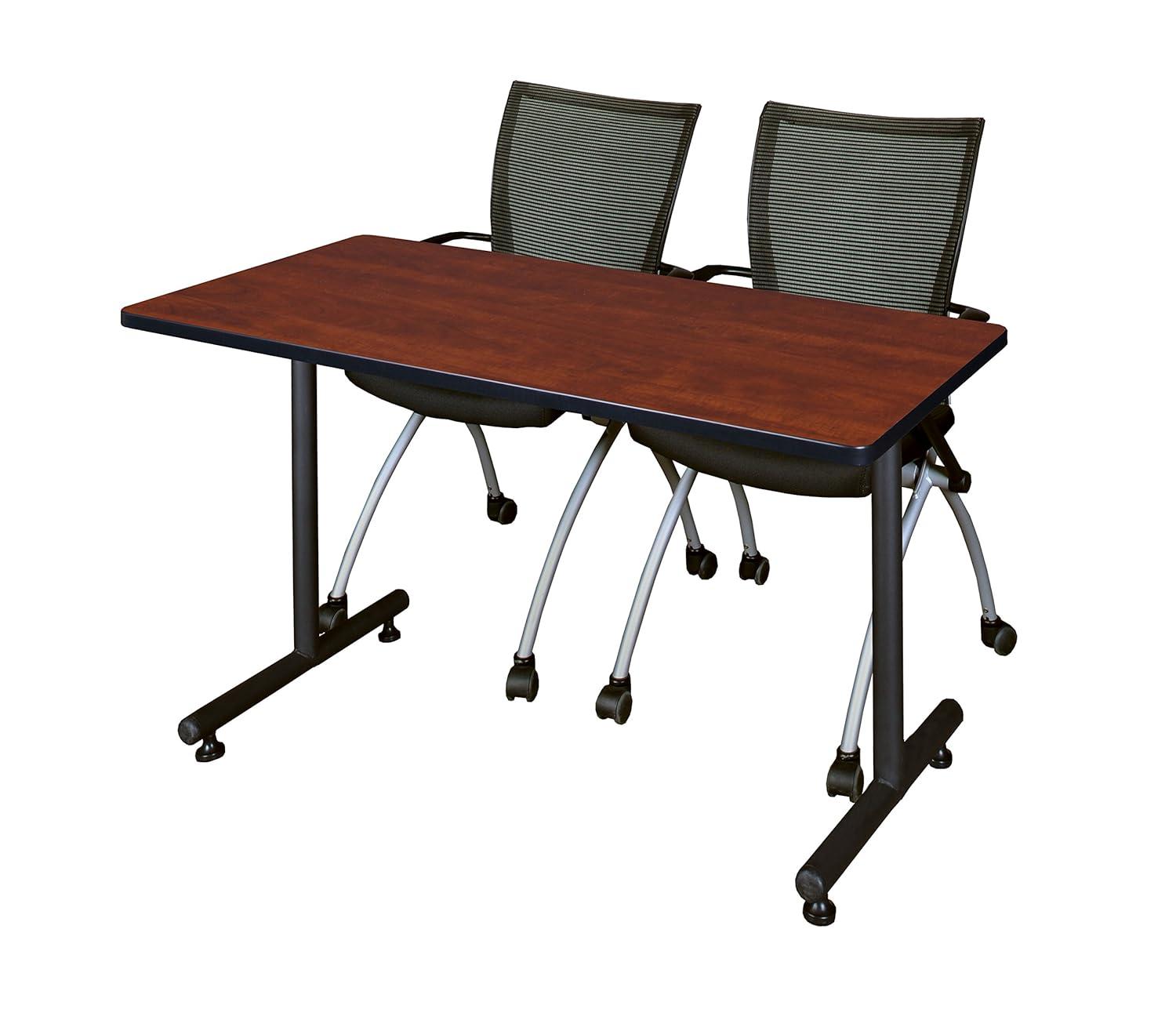 48" x 24" Rectangle Laminate Table Top- Cherry/ Maple