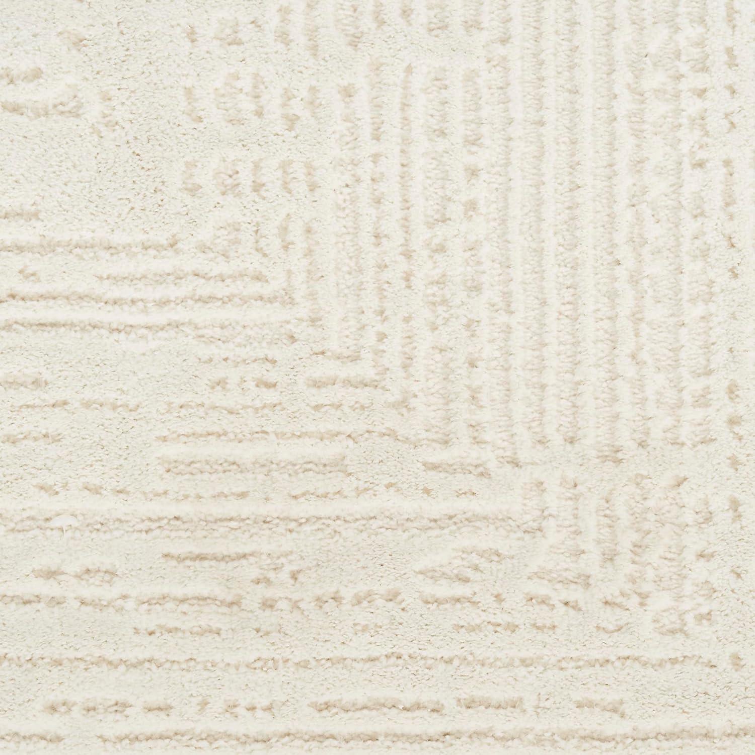 Nourison Eco-Friendly Contemporary Ivory 9' x 12' Area Rug (9x12)