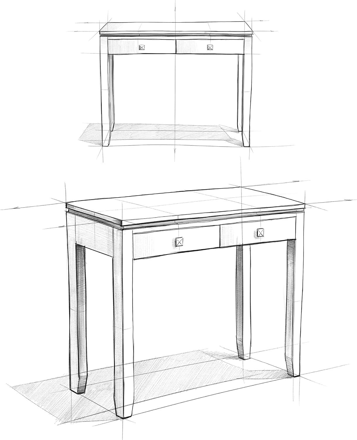 Simpli Home Cosmopolitan Console Sofa Table