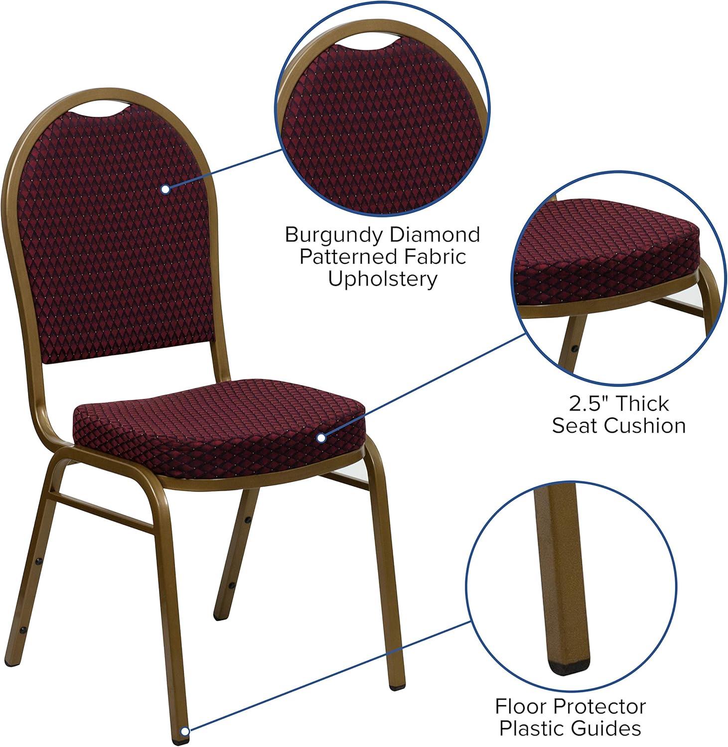 Ymir Dome Back Stacking Banquet Chair