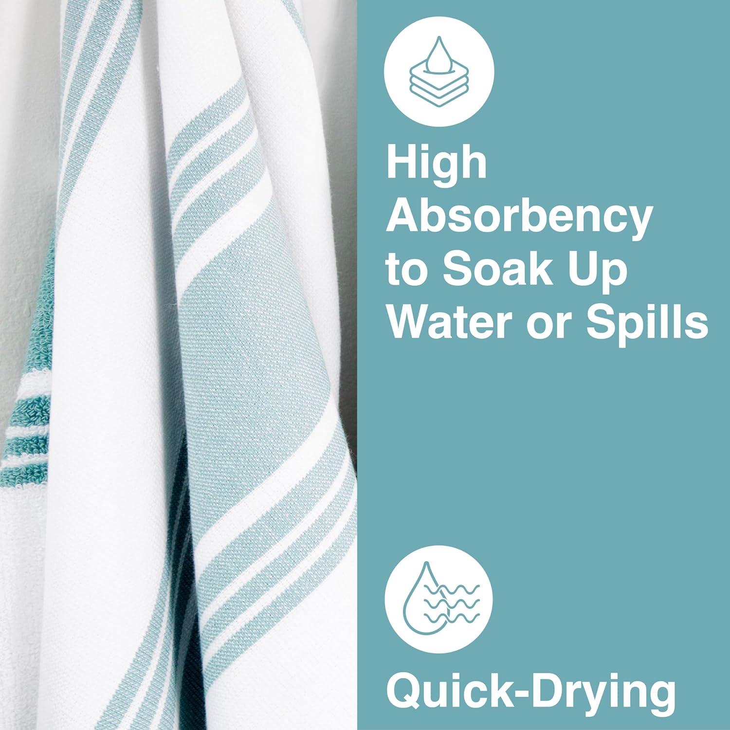 Dual Striped Tea Towel