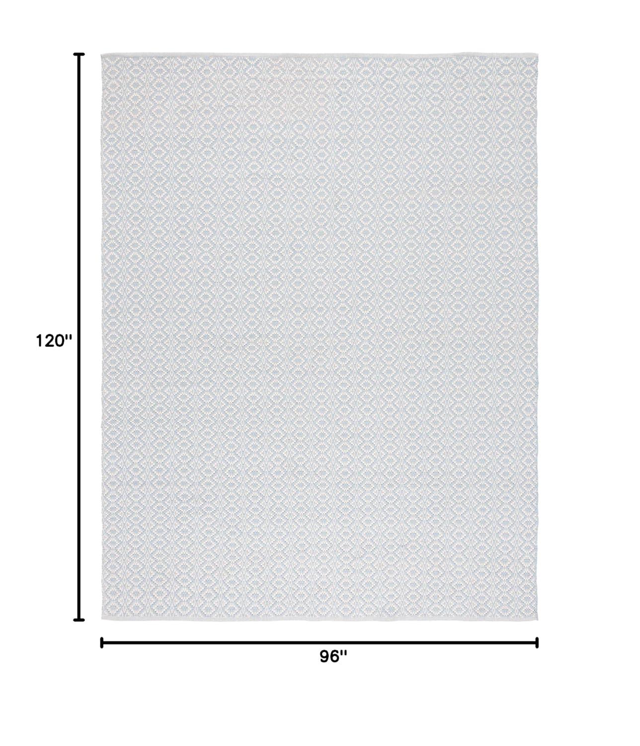 Montauk MTK716 Hand Woven Indoor Area Rug - Ivory/Navy - 8'x10' - Safavieh