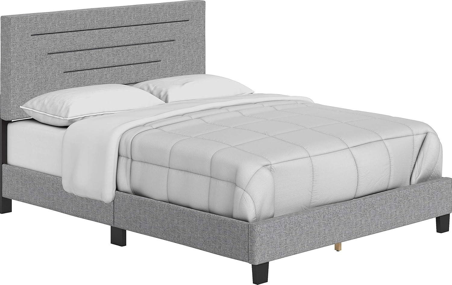 Cordoba Upholstered Linen Platform Bed