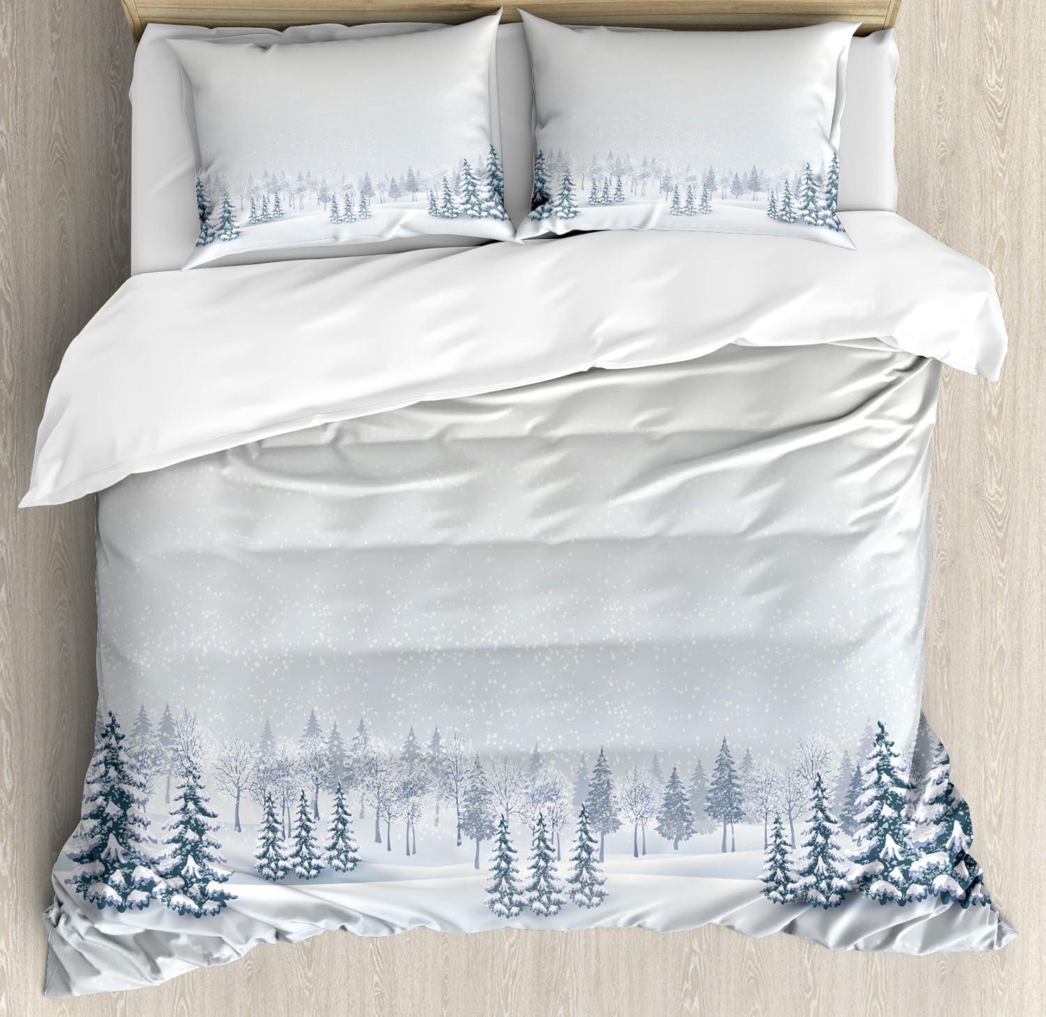 Winter Modern & Contemporary Duvet Cover Set