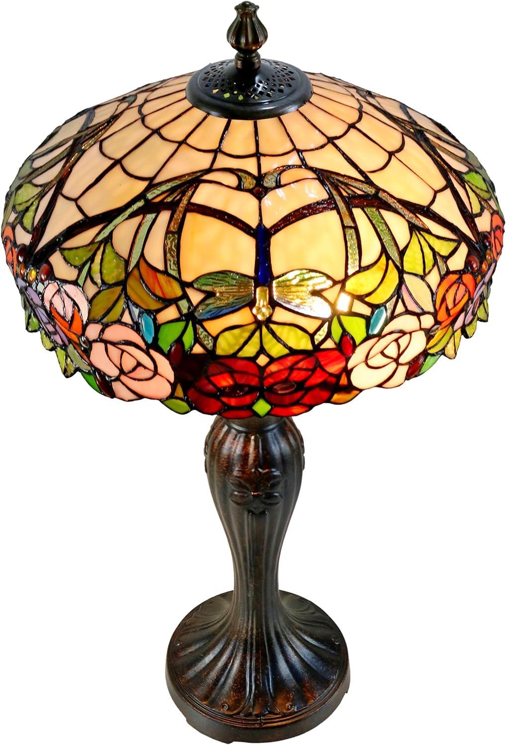 Dale Tiffany Zenia Rose Table Lamp