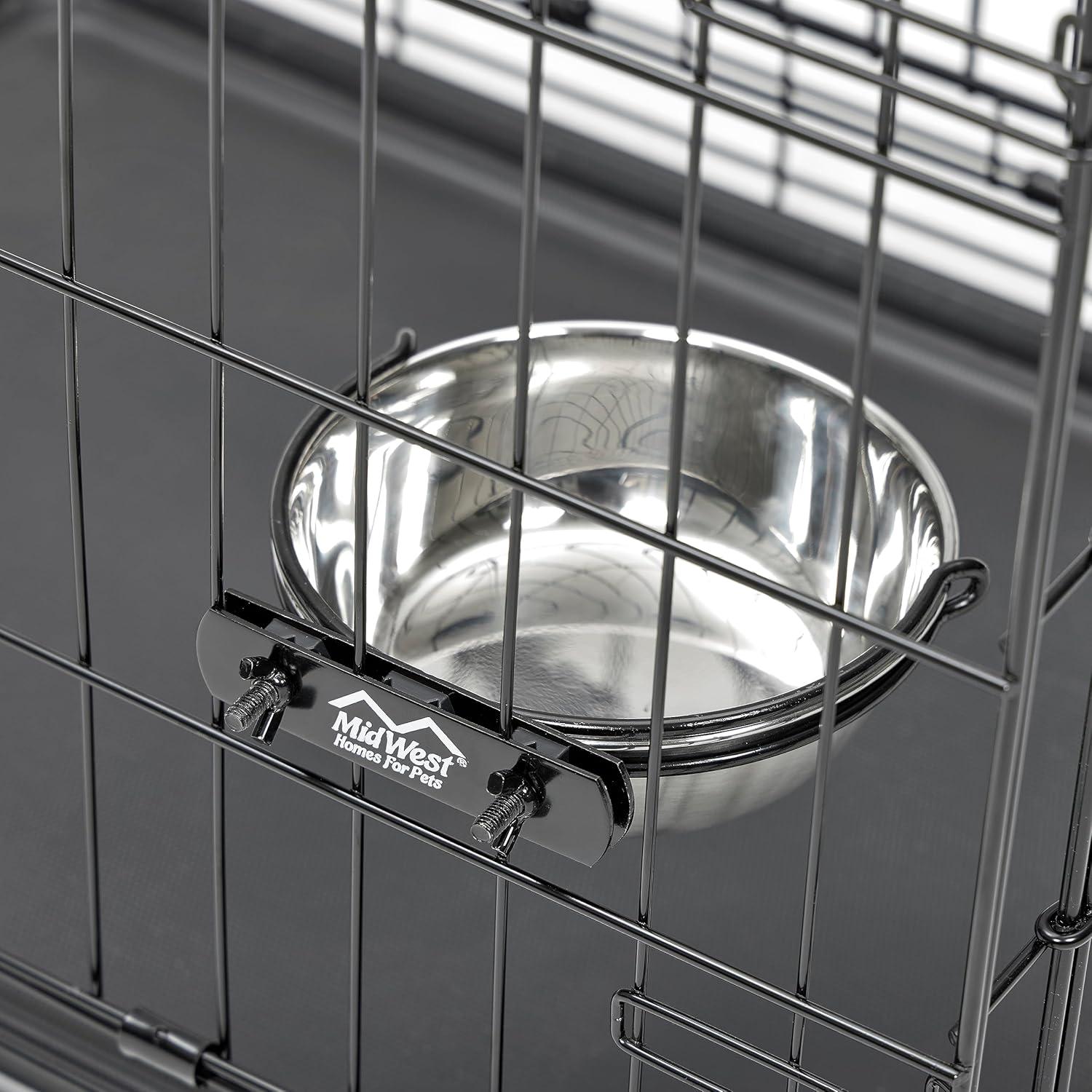 Midwest Homes For Pets MidWest Homes for Pets Snap'y Fit Stainless Steel Food Bowl / Pet Bowl