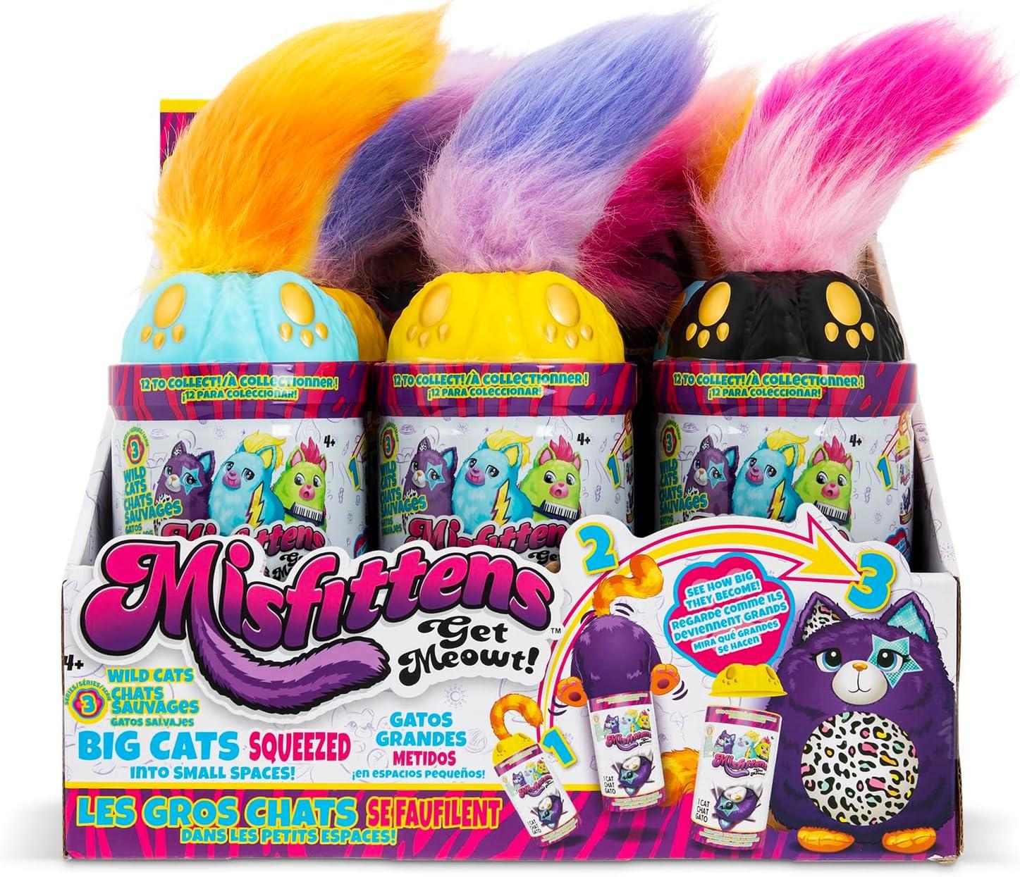 Misfittens Assortment - Novelty Cat Plush - Walmart Exclusive Character