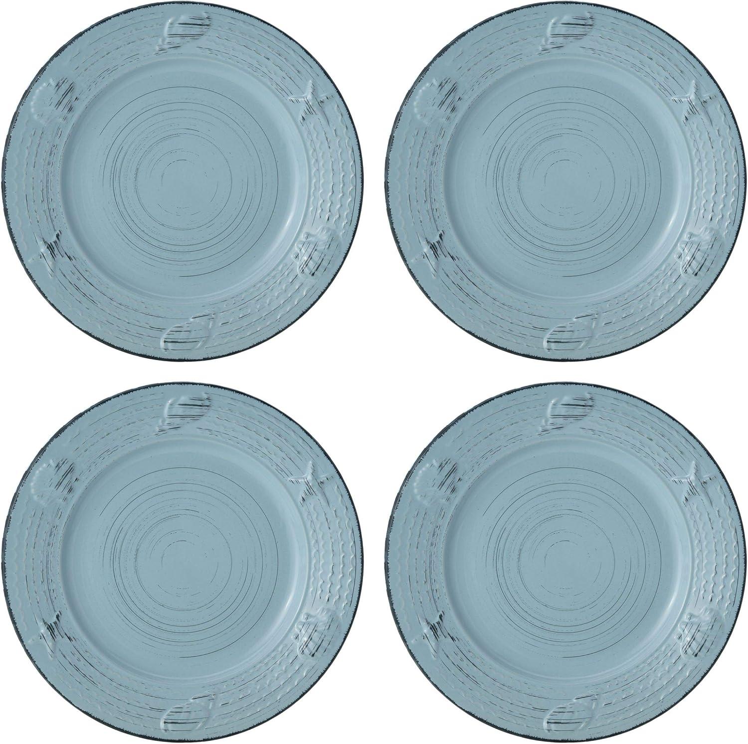 Pfaltzgraff® Trellis Coastal 16-Piece Dinnerware Set Teal