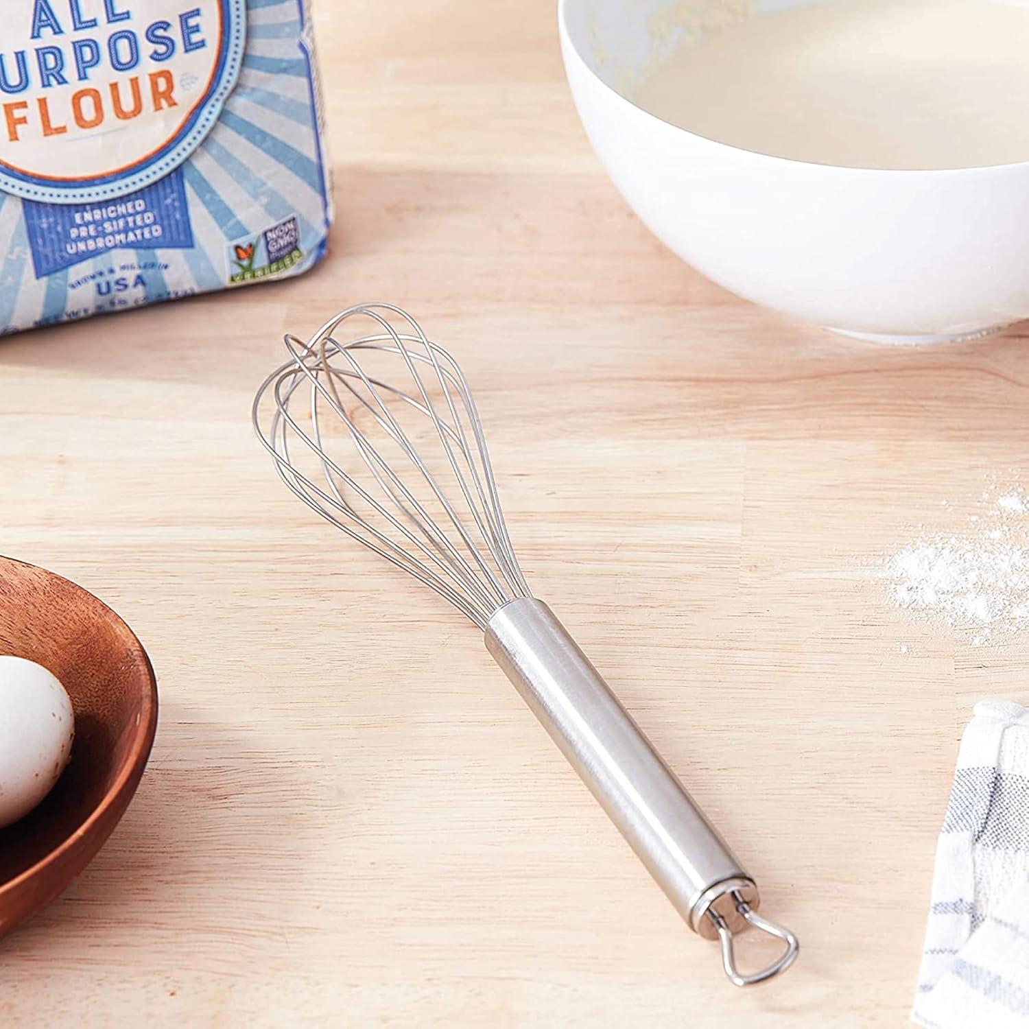 Kuhn Rikon 10-Inch French Wire Whisk, Stainless Steel