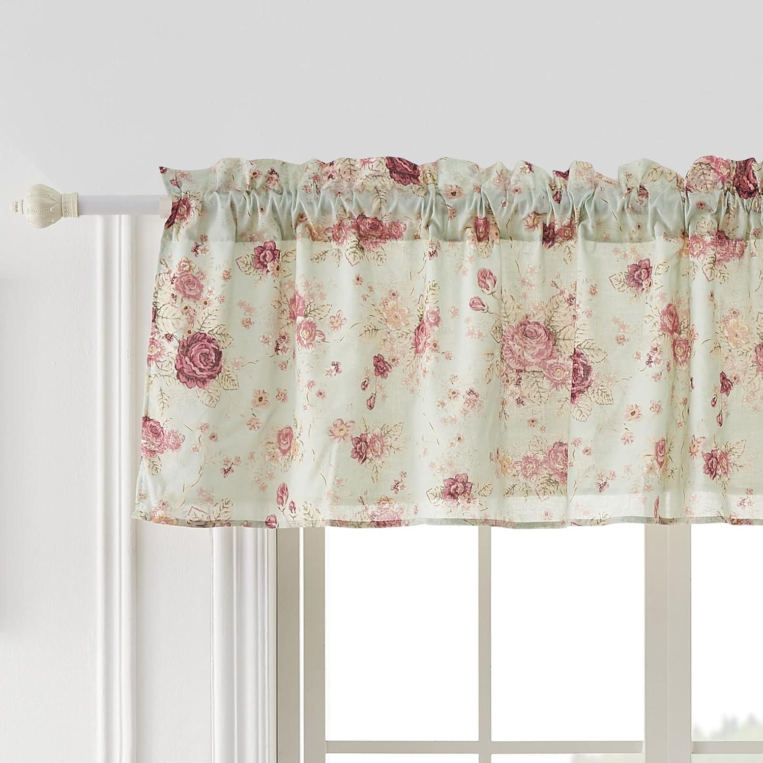 Antique Rose 84" Curtain Valance