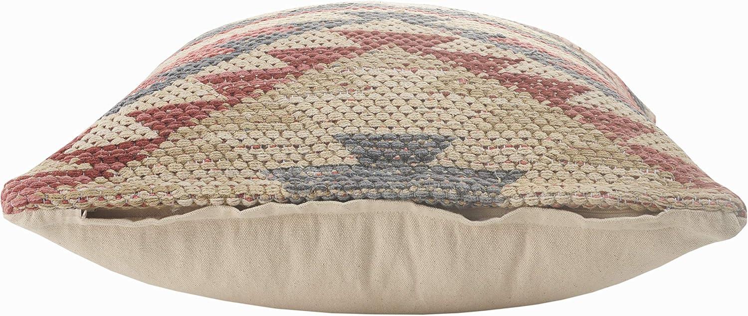 Analee Textured Cotton Throw Pillow