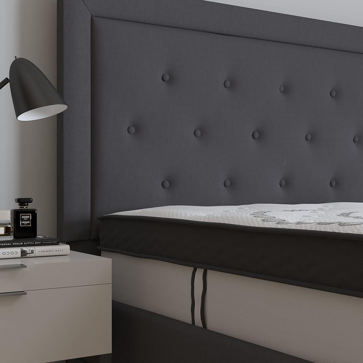 Merrick Lane 10 Inch Hybrid Full Size Mattress CertiPUR-US Certified Foam & Pocket Spring Mattress in a Box