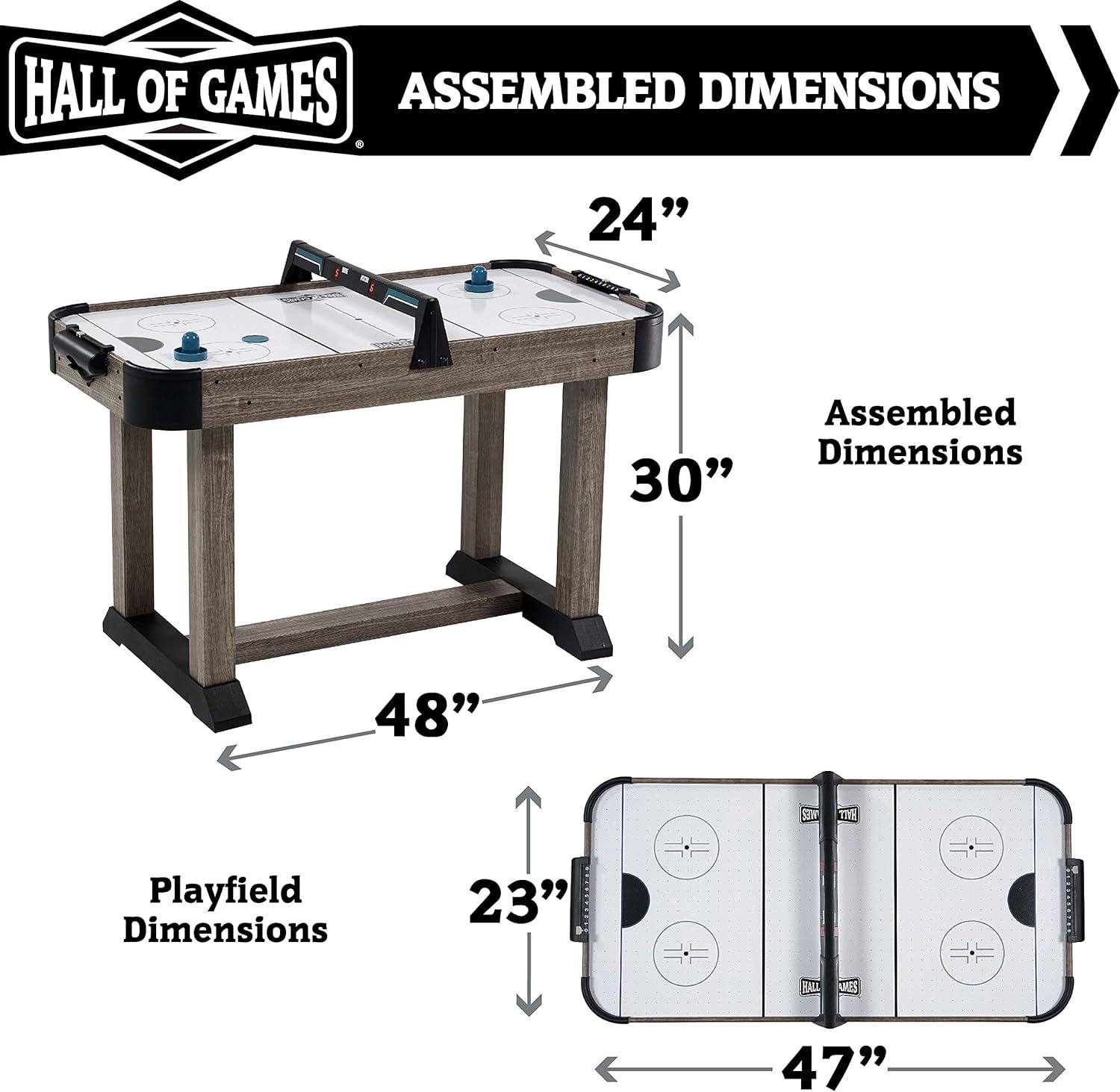 Hall Of Games  Charleston 48" Air Powered Hockey Table