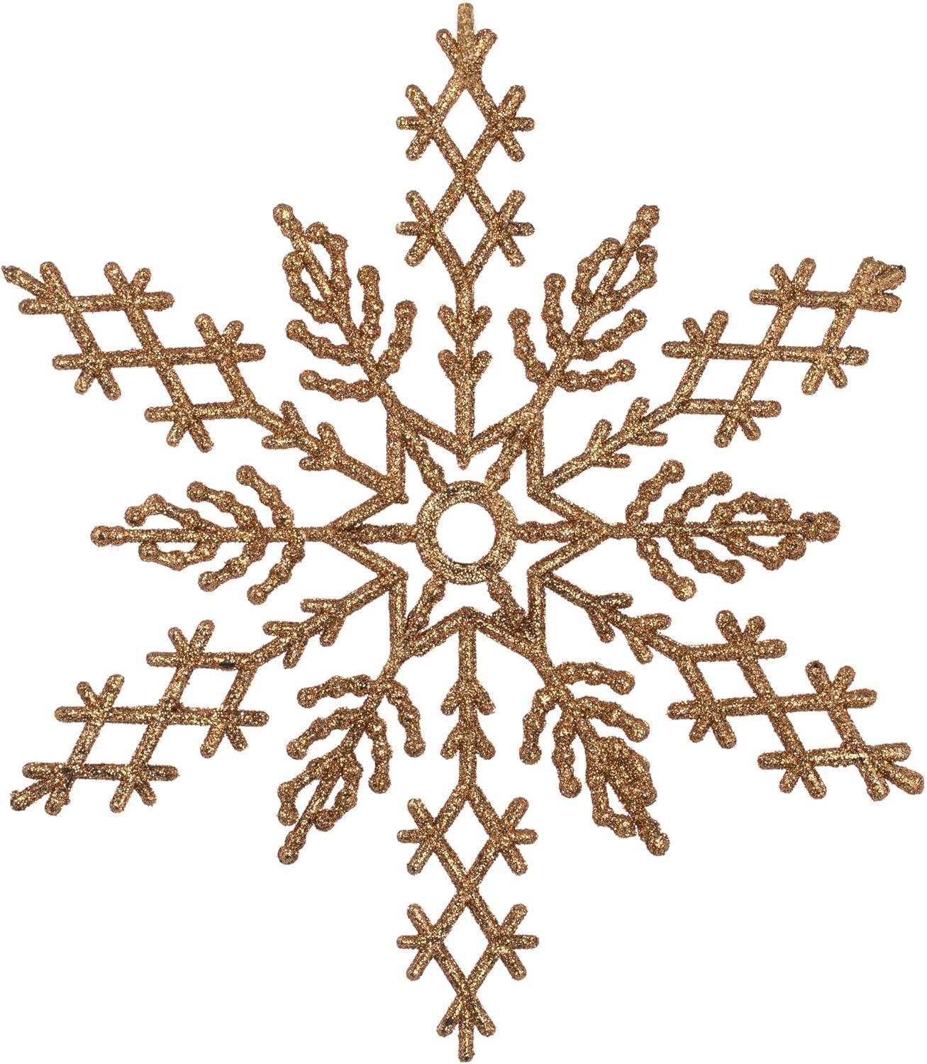 The Holiday Aisle® Glitter Snowflake Ornament
