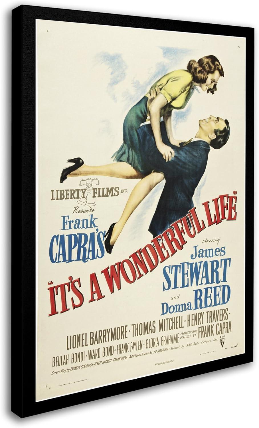 Trademark Fine Art "It's a Wonderful Life" Canvas Art by Vintage Apple Collection