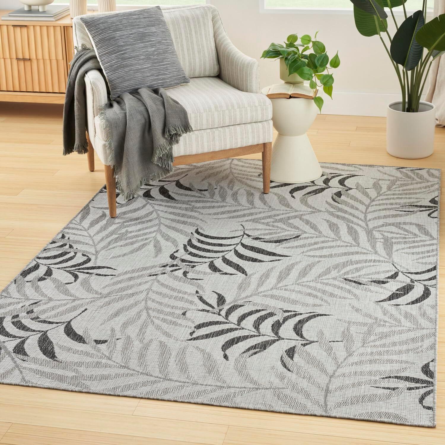 Nourison Garden Oasis Tropical Outdoor Rug