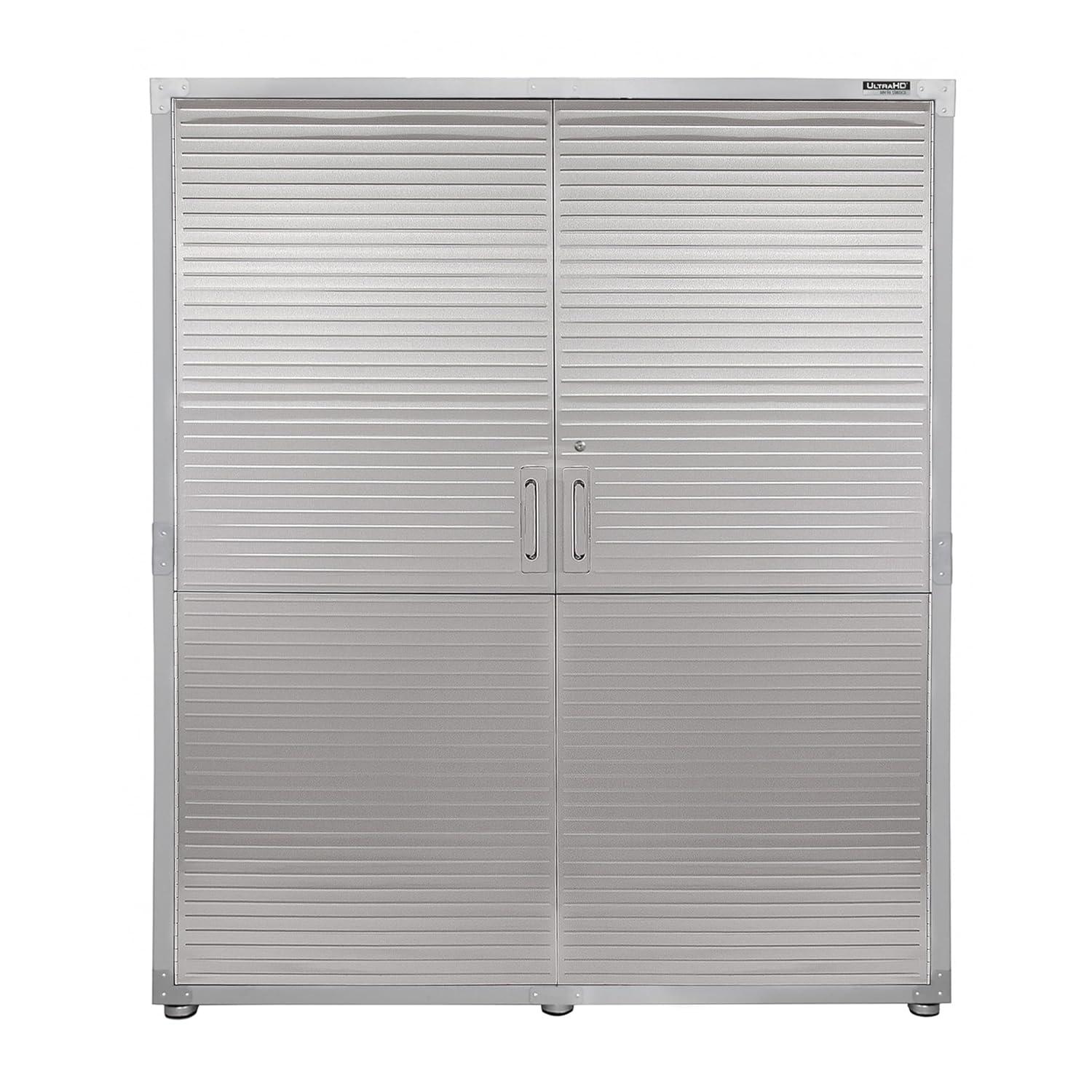 UltraHD® Seville Classics UltraHD Extra-Wide Storage Cabinet, 60" W x 24" D x 72" H