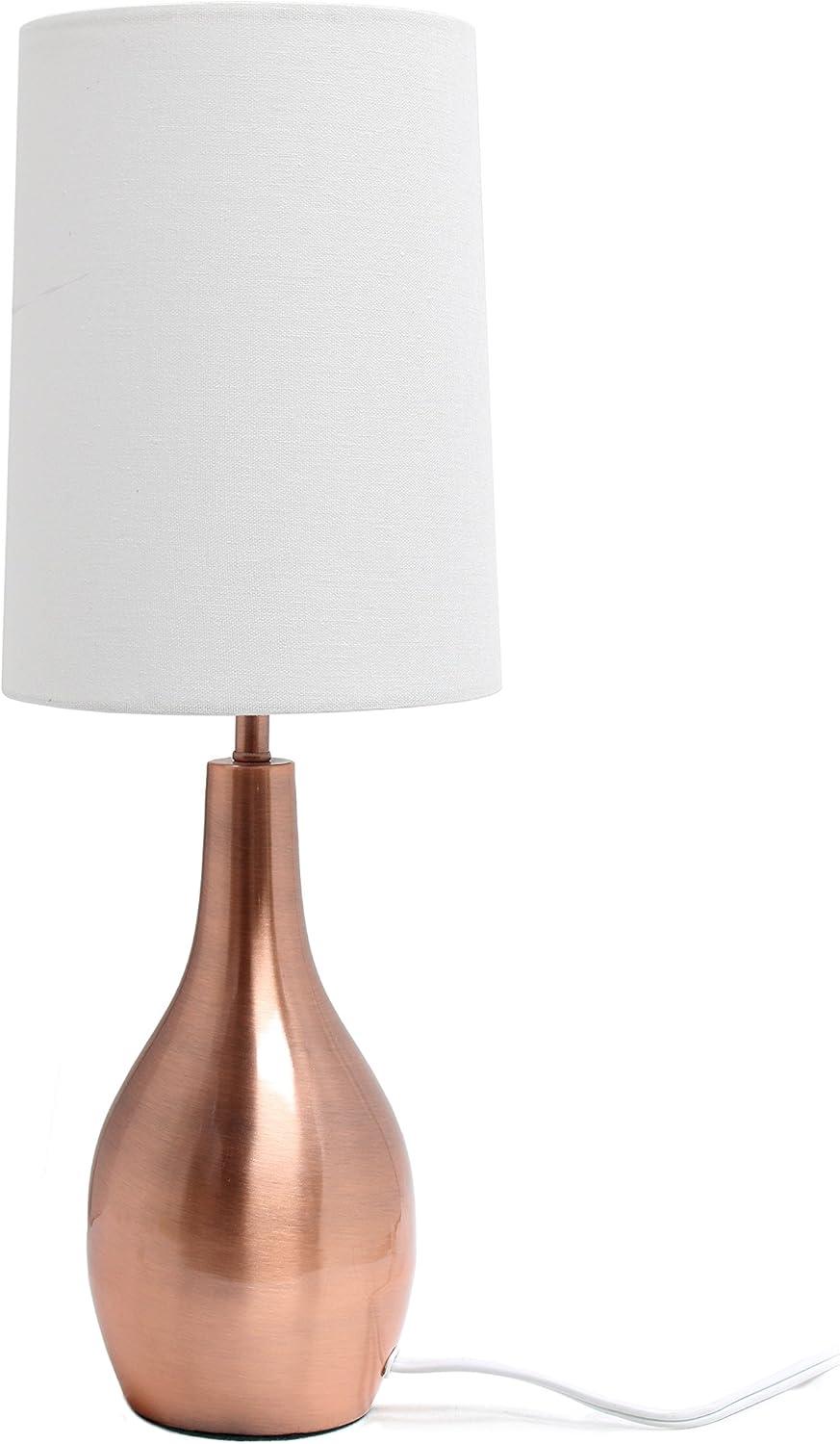 1 Light Tear Drop Table Lamp - Simple Designs