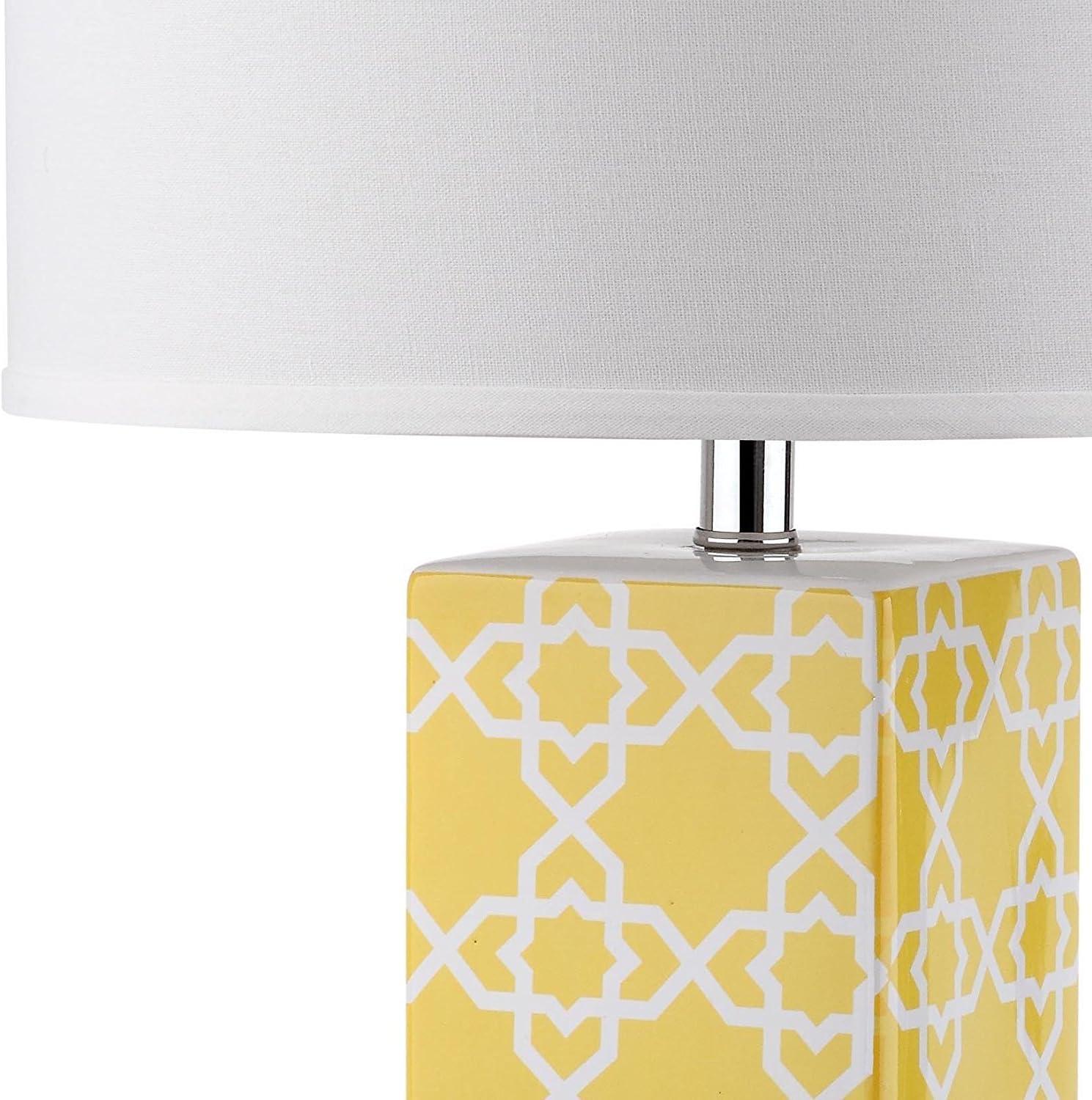 Quatrefoil Table Lamp (Set of 2) - Navy - Safavieh.